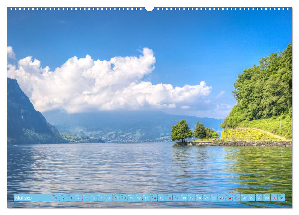 Vierwaldstättersee (CALVENDO Wandkalender 2026)