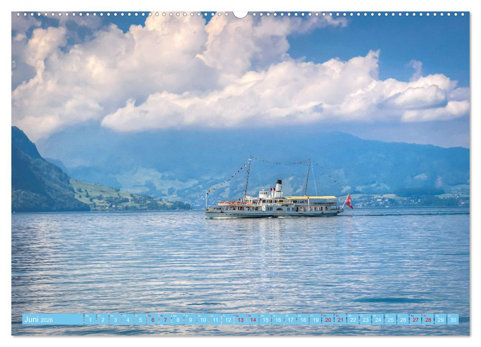 Vierwaldstättersee (CALVENDO Wandkalender 2026)