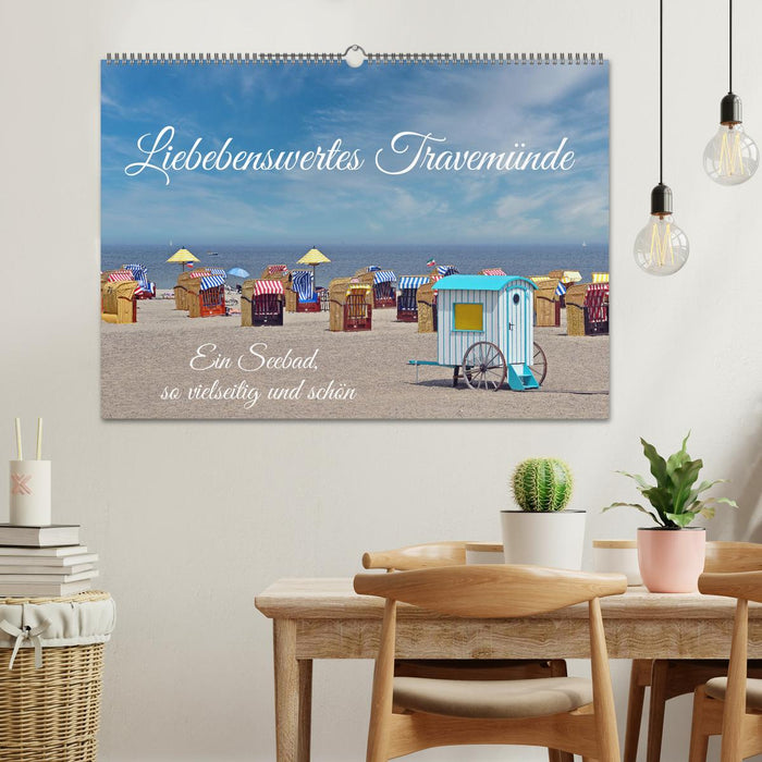 Liebenswertes Travemüde (CALVENDO Wandkalender 2026)