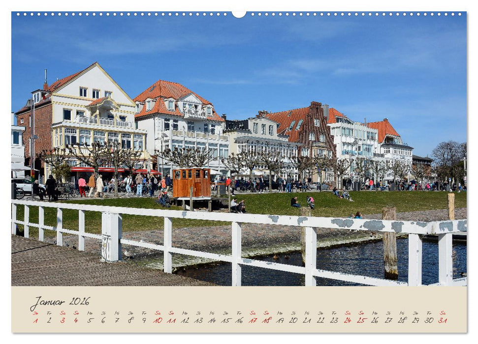 Liebenswertes Travemüde (CALVENDO Wandkalender 2026)