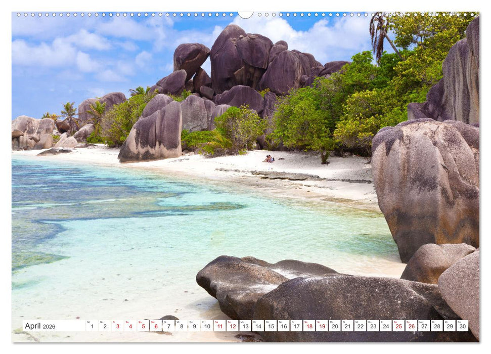Traumstrände, mal tropisch warm, mal nordisch kalt (CALVENDO Wandkalender 2026)