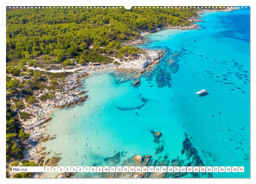 Traumstrände, mal tropisch warm, mal nordisch kalt (CALVENDO Wandkalender 2026)