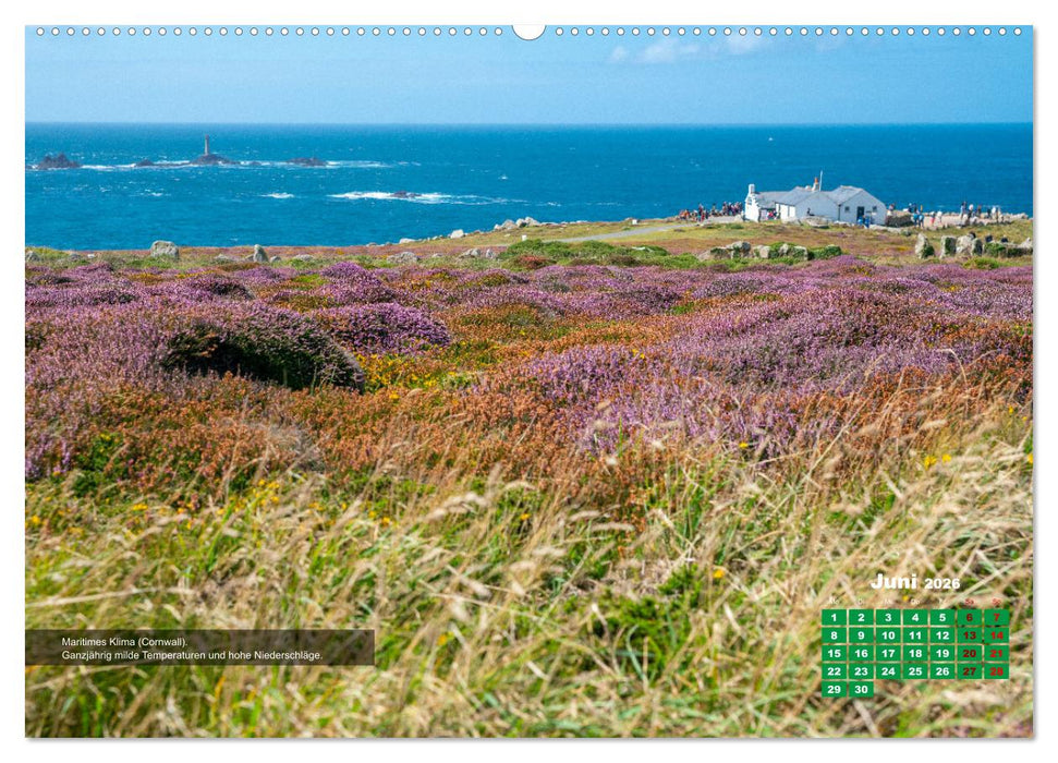 Klimazonen Europas (CALVENDO Wandkalender 2026)