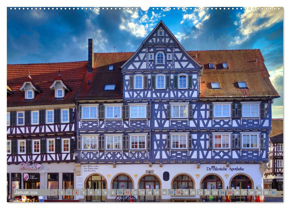 Schorndorf und Umgebung (CALVENDO Wandkalender 2026)