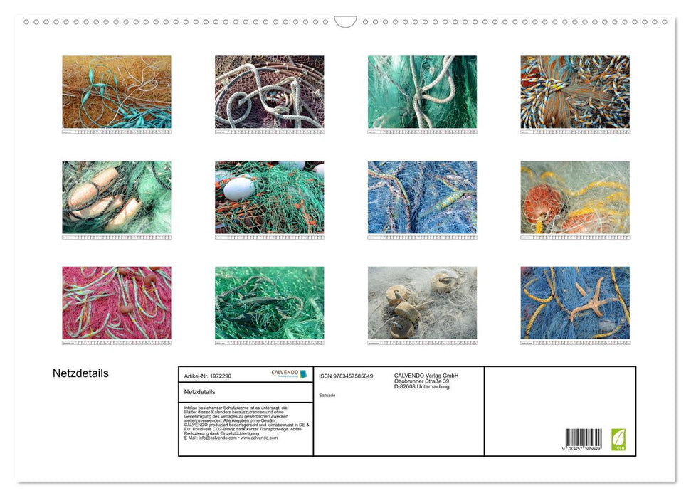 Netzdetails (CALVENDO Wandkalender 2026)