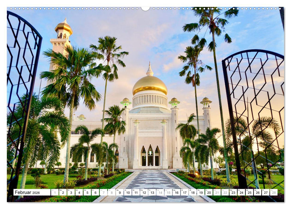 Weltreise, in zwölf Fotografien einmal um die Welt (CALVENDO Wandkalender 2026)