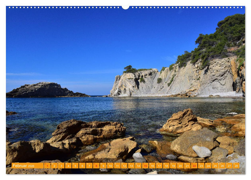 Die Entdeckung der Côte Bleue (CALVENDO Wandkalender 2026)