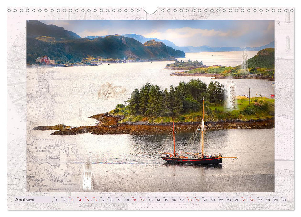 Seekarten der Träume (CALVENDO Wandkalender 2026)