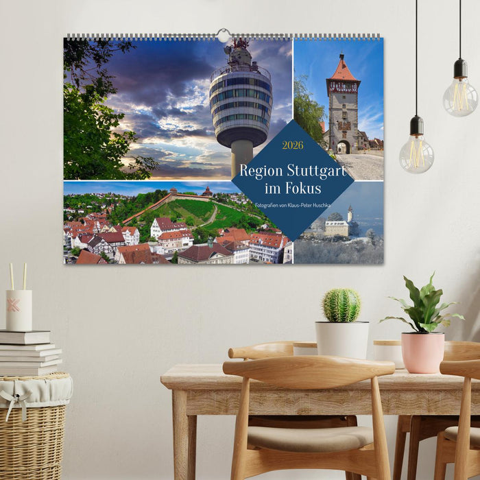 Region Stuttgart im Fokus (CALVENDO Wandkalender 2026)