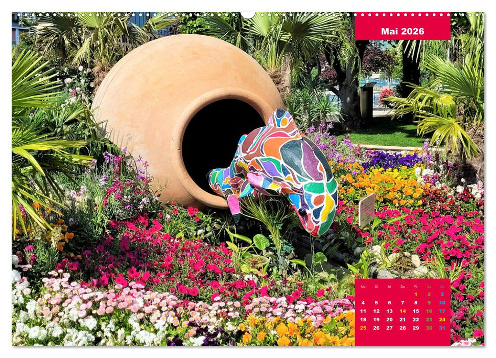 Merans Promenaden - Flanieren und geniessen, innehalten und Sein (CALVENDO Wandkalender 2026)