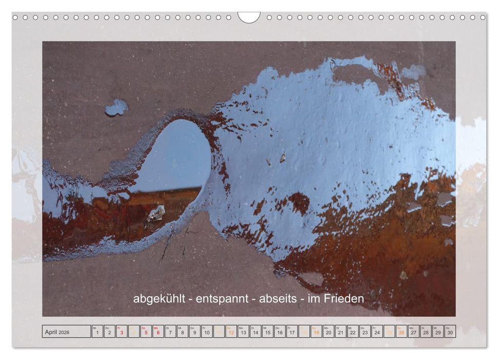 Entdeckend: Natur - Energie - Zufriedenheit (CALVENDO Wandkalender 2026)