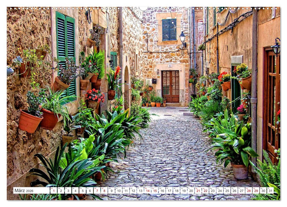 Endlich Sommerpause - Ein ganzer Juni in Mallorcas Port de Sóller (CALVENDO Premium Wandkalender 2026)