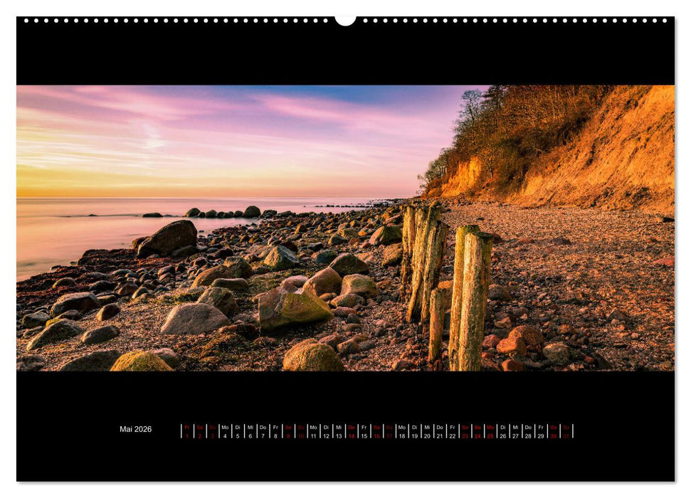Ostholstein - Land und Wasser zwischen Sonnenauf- und Sonnenuntergang (CALVENDO Premium Wandkalender 2026)