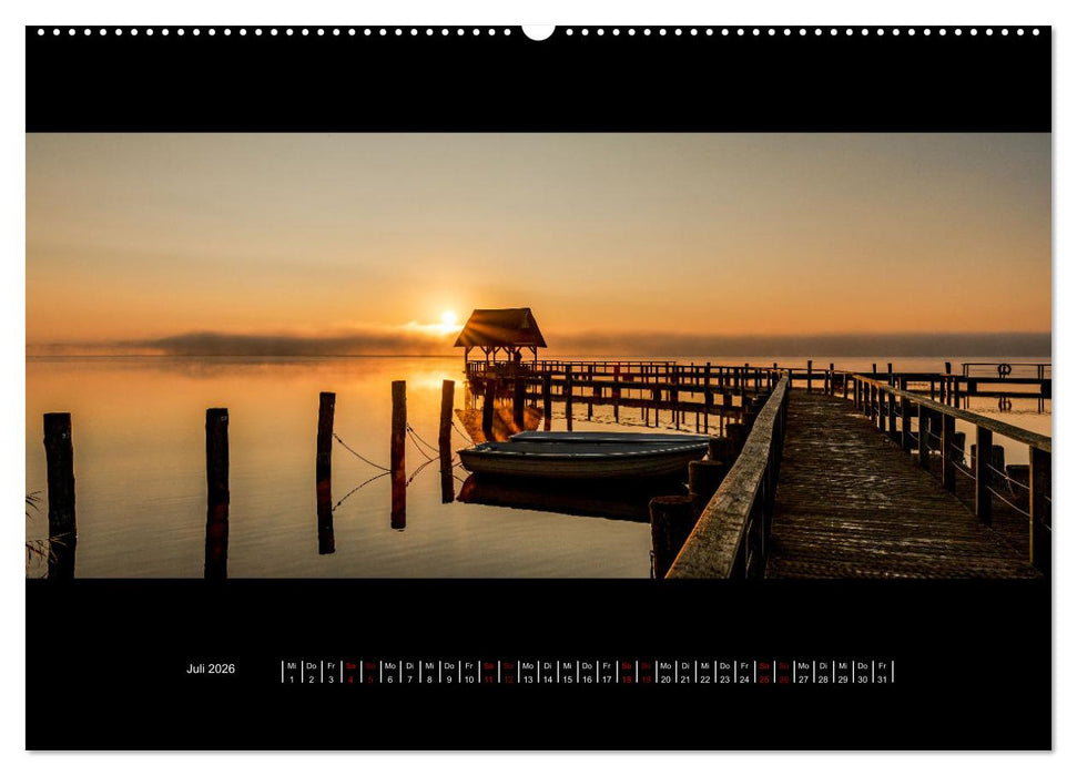 Ostholstein - Land und Wasser zwischen Sonnenauf- und Sonnenuntergang (CALVENDO Premium Wandkalender 2026)