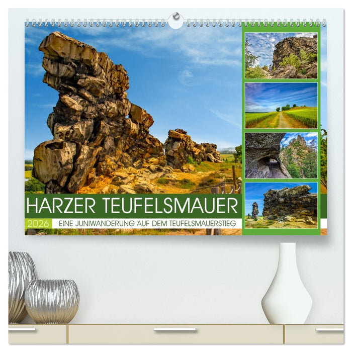 Harzer Teufelsmauer – Juniwanderung (CALVENDO Premium Wandkalender 2026)