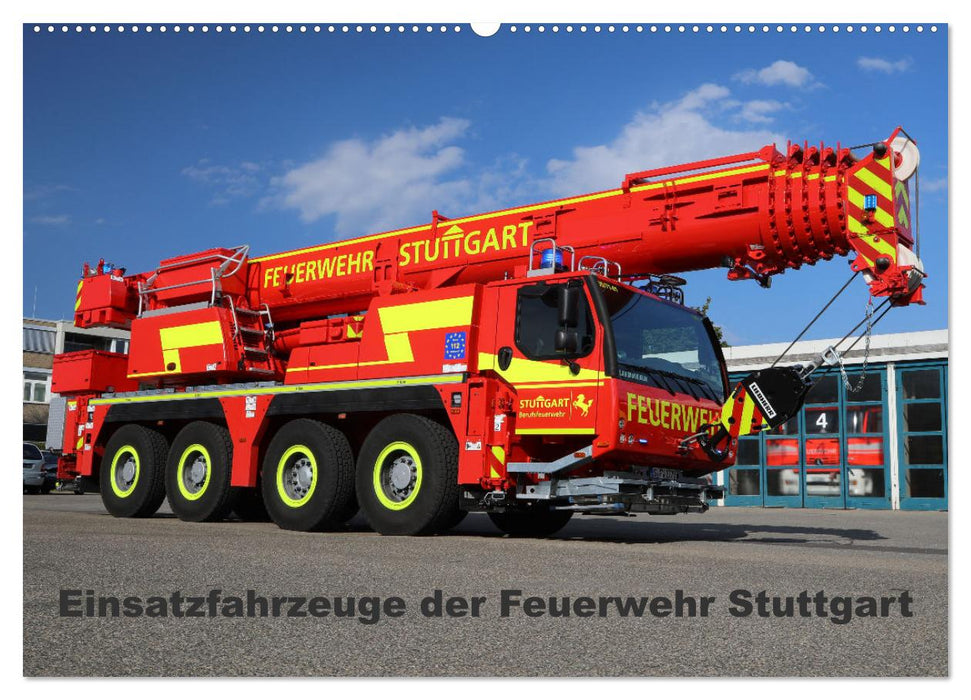 Einsatzfahrzeuge der Feuerwehr Stuttgart (CALVENDO Wandkalender 2026)
