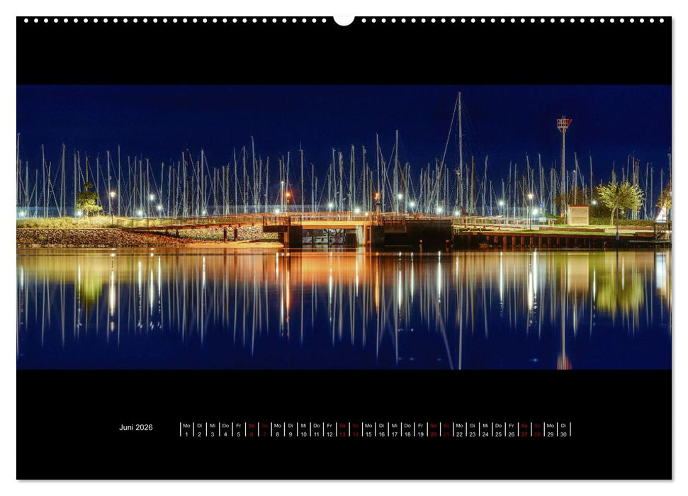 Ostholstein - Land und Wasser zwischen Sonnenauf- und Sonnenuntergang (CALVENDO Wandkalender 2026)