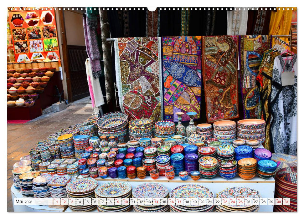 BUR DUBAI und DEIRA, Dubais historische Stadtviertel am Creek (CALVENDO Wandkalender 2026)