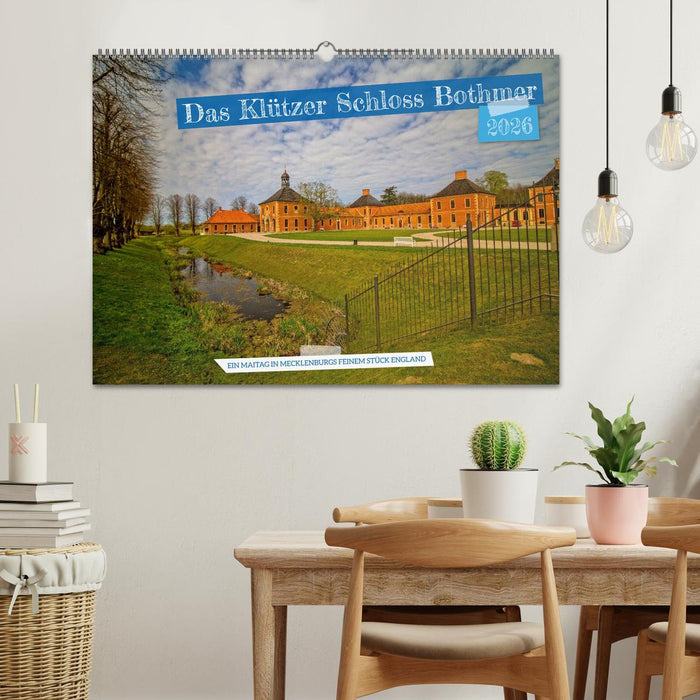 Das Klützer Schloss Bothmer – Ein Maitag in Mecklenburgs feinem Stück England (CALVENDO Wandkalender 2026)