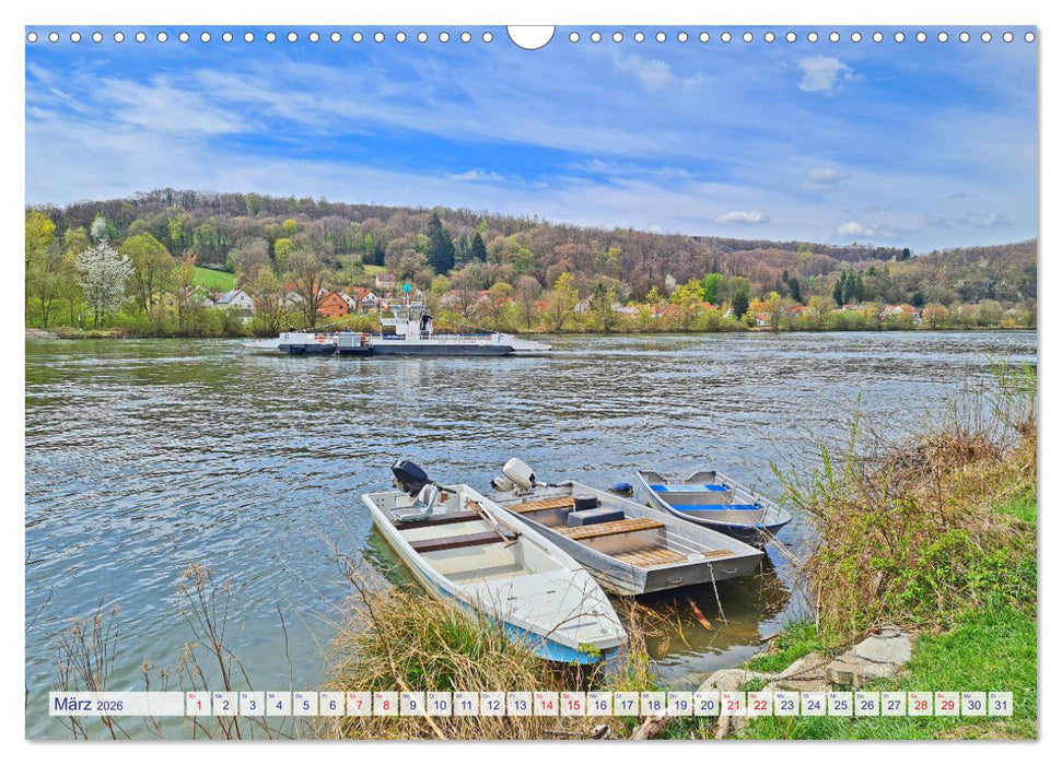 Auf dem Donauradweg Unterwegs zwischen Kehlheim und Linz (CALVENDO Wandkalender 2026)