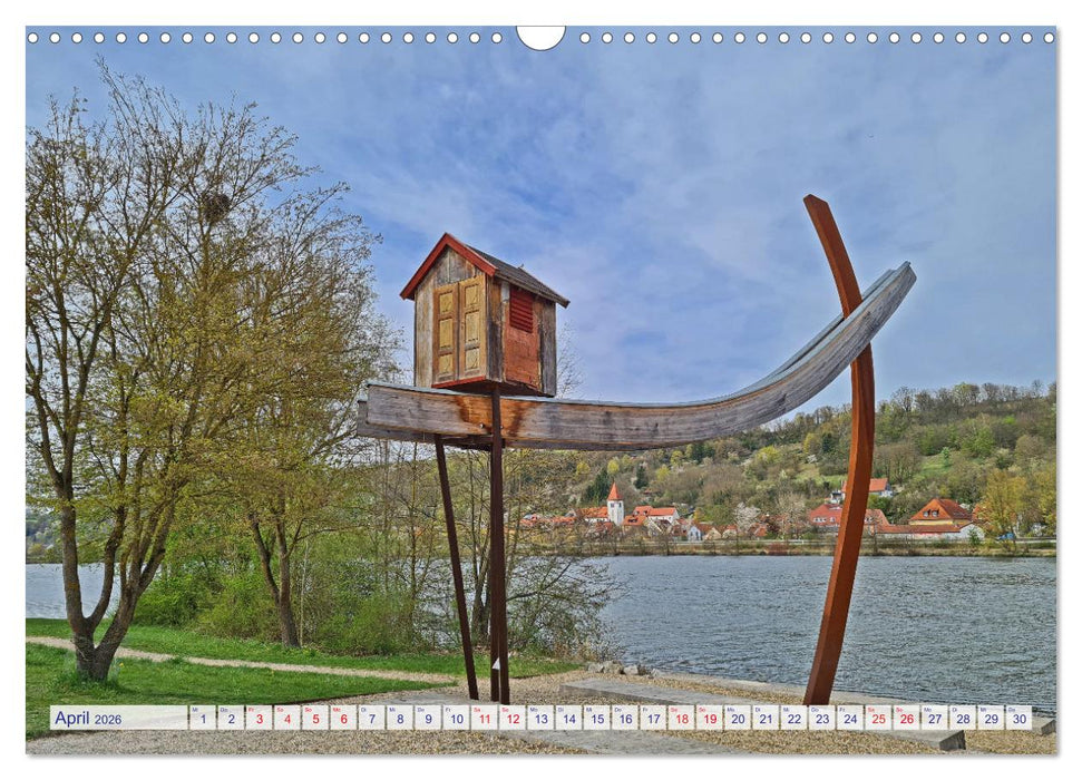Auf dem Donauradweg Unterwegs zwischen Kehlheim und Linz (CALVENDO Wandkalender 2026)