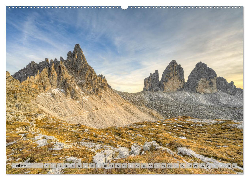 Faszination Dolomiten (CALVENDO Wandkalender 2026)