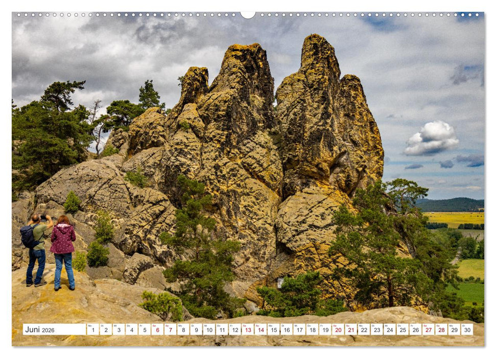 Harzer Teufelsmauer – Juniwanderung (CALVENDO Wandkalender 2026)