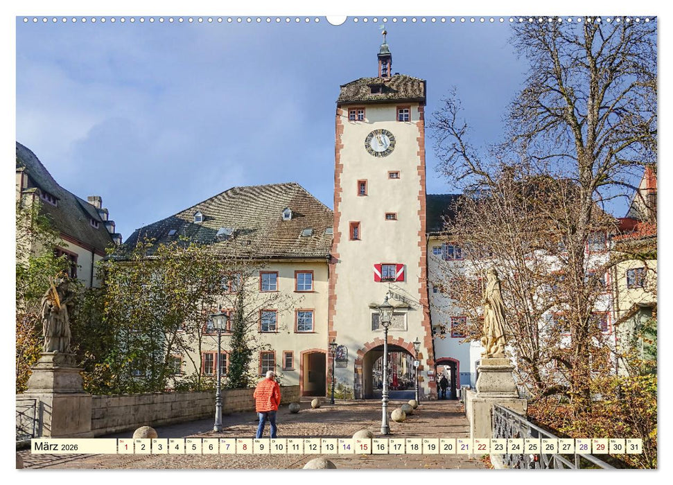 Waldshut - liebenswertes Städtle am Hochrhein (CALVENDO Premium Wandkalender 2026)