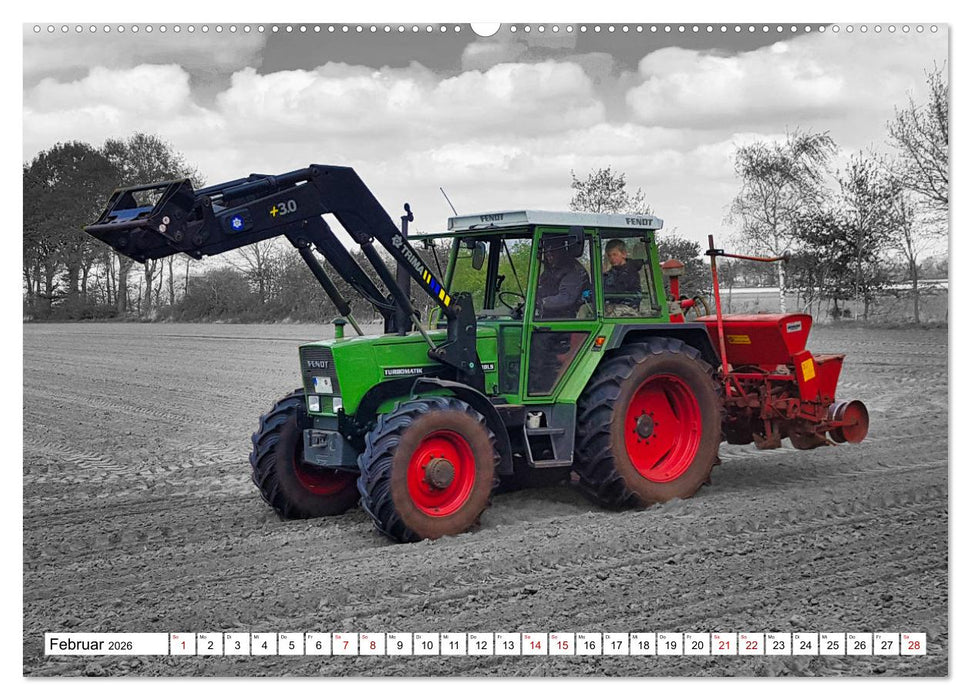 Faszination Landmaschinen - Egal ob alt oder neu (CALVENDO Wandkalender 2026)