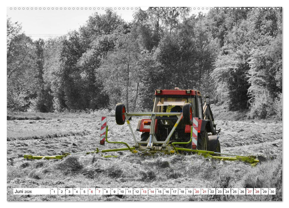 Faszination Landmaschinen - Egal ob alt oder neu (CALVENDO Wandkalender 2026)
