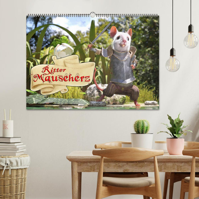 Ritter Mauseherz (CALVENDO Wandkalender 2026)