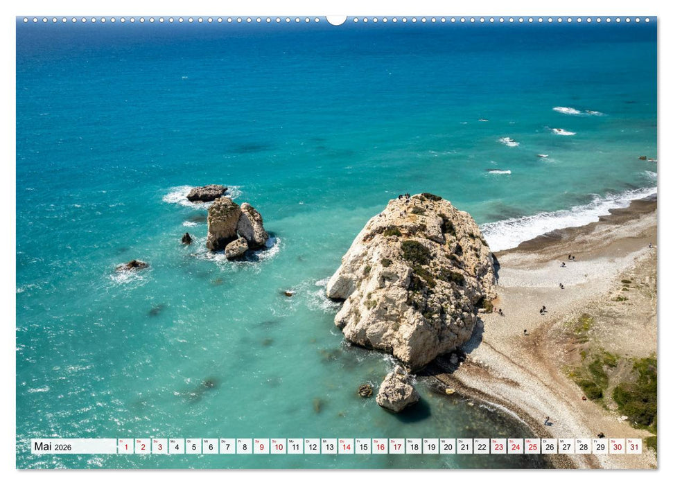 Zypern aus der Luft (CALVENDO Premium Wandkalender 2026)