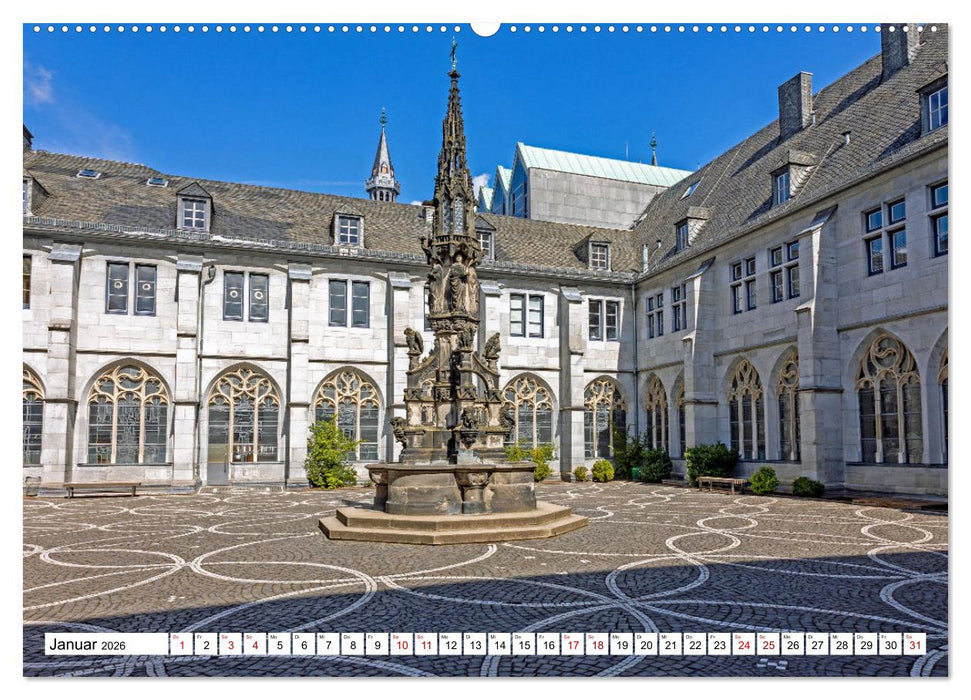 Aachen - ein Stadt zum Verlieben (CALVENDO Premium Wandkalender 2026)