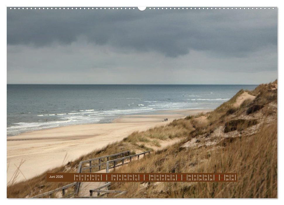 Ein Tag am Meer - Impressionen von der Insel Sylt (CALVENDO Wandkalender 2026)