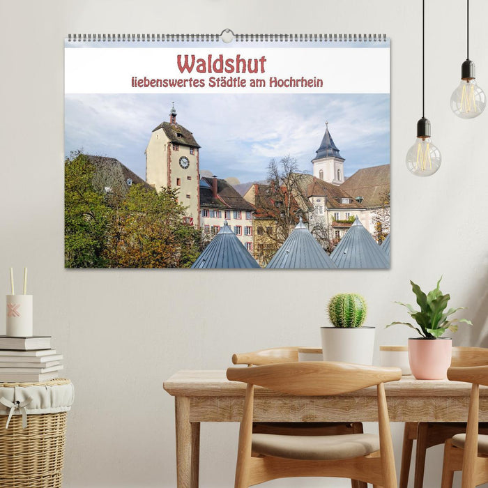 Waldshut - liebenswertes Städtle am Hochrhein (CALVENDO Wandkalender 2026)