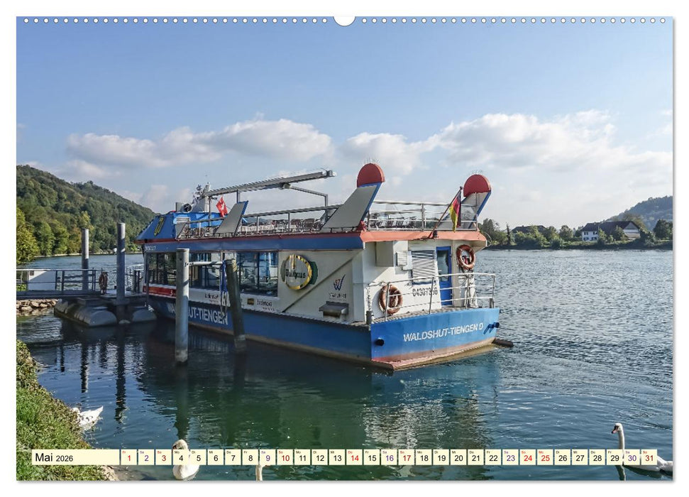 Waldshut - liebenswertes Städtle am Hochrhein (CALVENDO Wandkalender 2026)