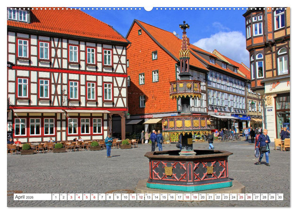 Sommer in Wernigerode – Der bunten Stadt am Harz (CALVENDO Wandkalender 2026)