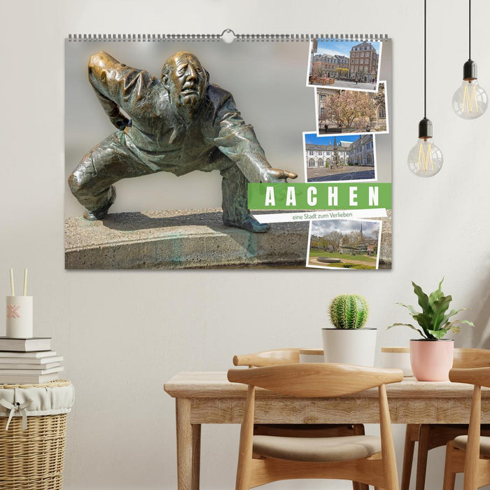 Aachen - ein Stadt zum Verlieben (CALVENDO Wandkalender 2026)