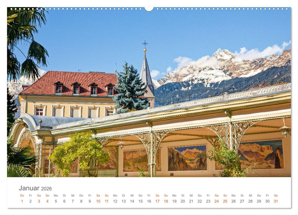 Goldener Herbst in Südtirol (CALVENDO Premium Wandkalender 2026)