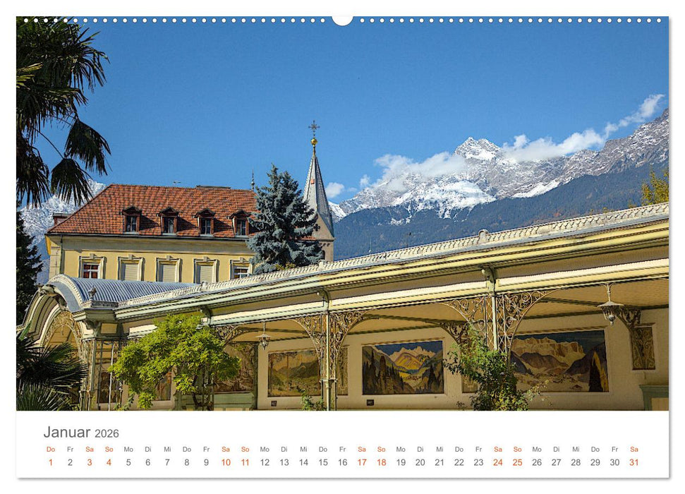 Goldener Herbst in Südtirol (CALVENDO Premium Wandkalender 2026)
