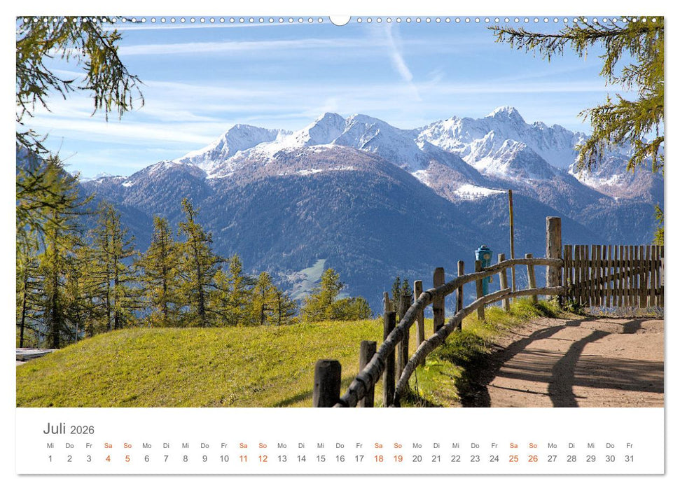Goldener Herbst in Südtirol (CALVENDO Premium Wandkalender 2026)