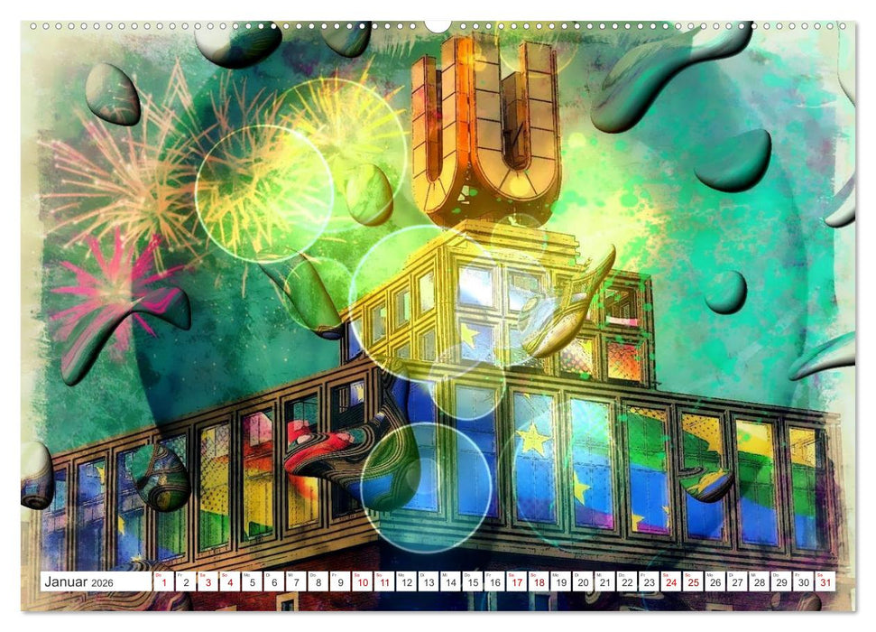 Auf geht´s nach Dortmund (CALVENDO Wandkalender 2026)