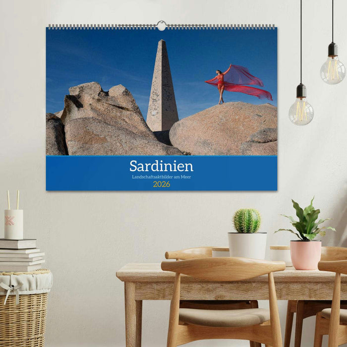 Sardinien - Landschaftsaktbilder am Meer (CALVENDO Wandkalender 2026)