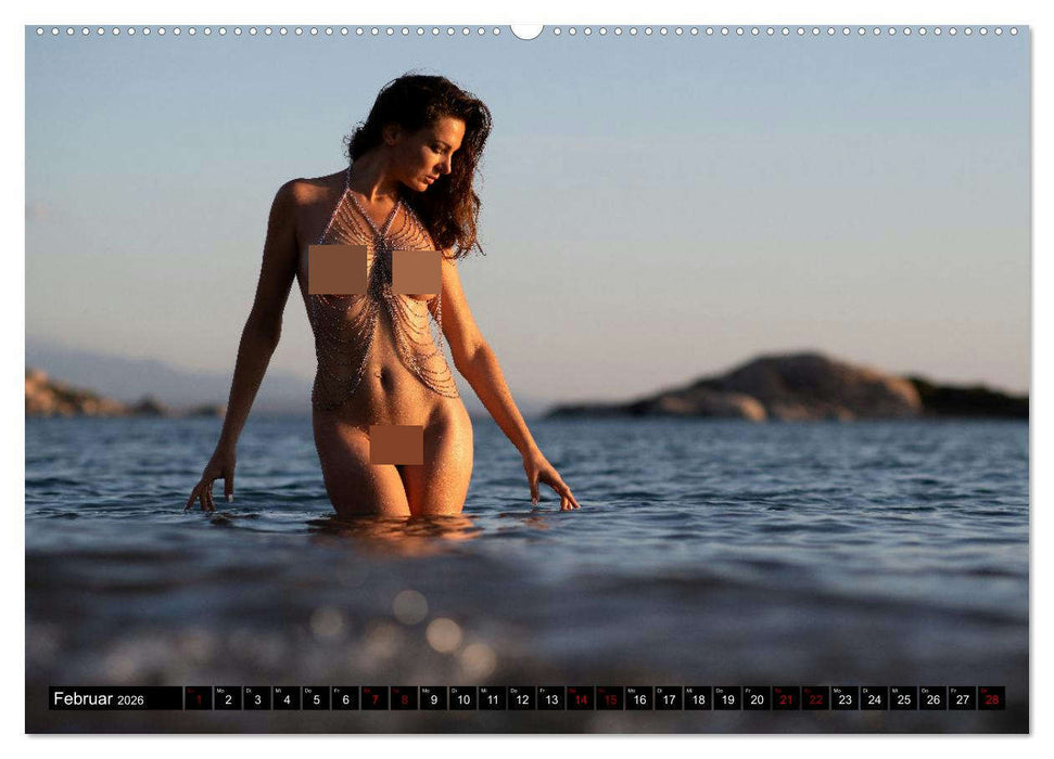 Sardinien - Landschaftsaktbilder am Meer (CALVENDO Wandkalender 2026)