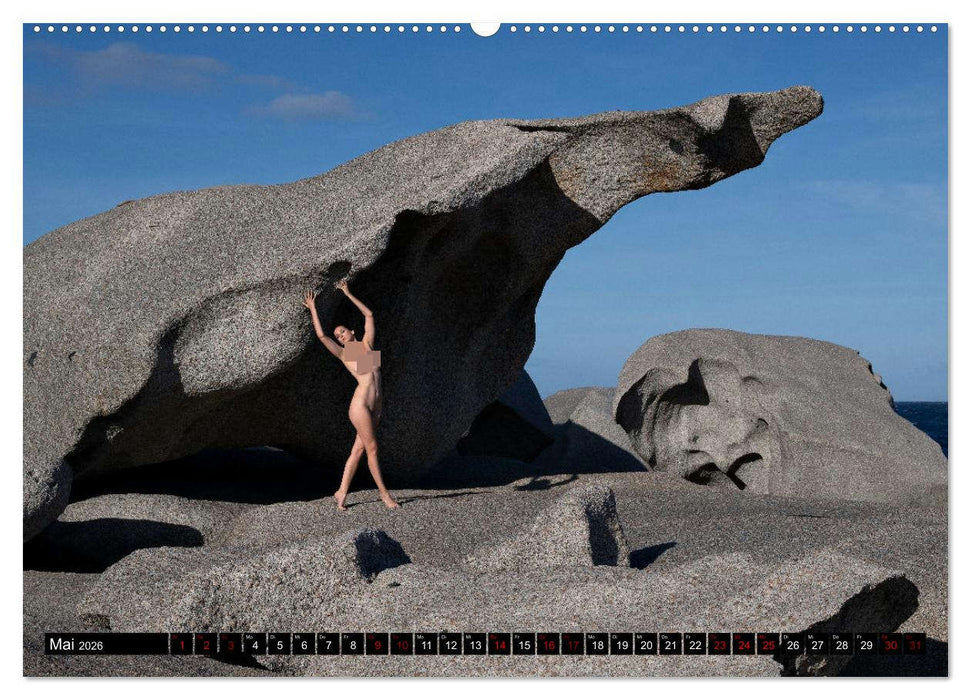 Sardinien - Landschaftsaktbilder am Meer (CALVENDO Wandkalender 2026)