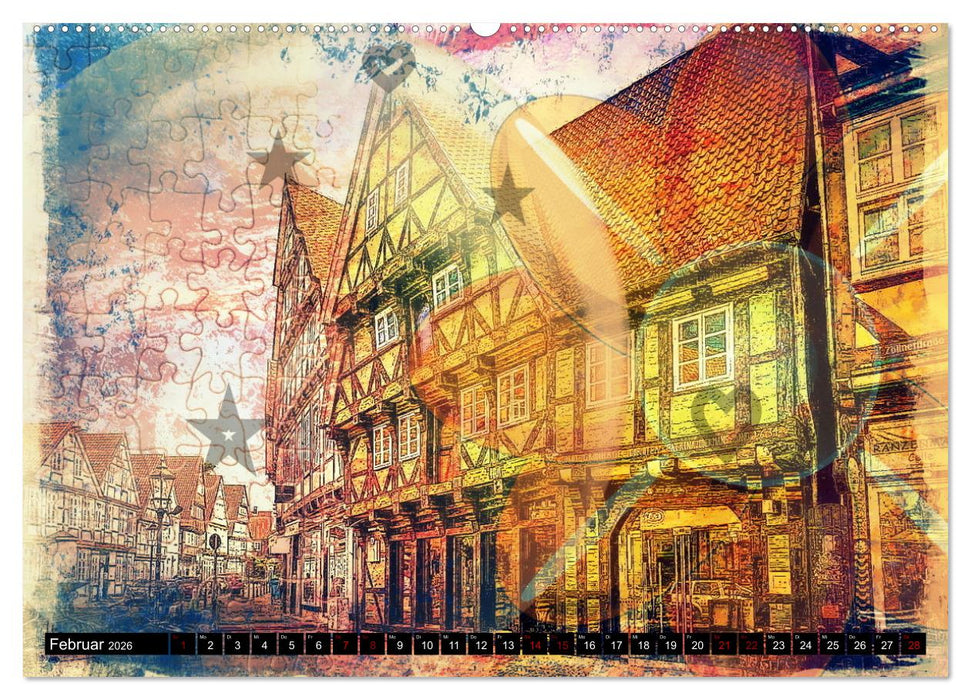 Viele Grüsse aus Celle (CALVENDO Wandkalender 2026)