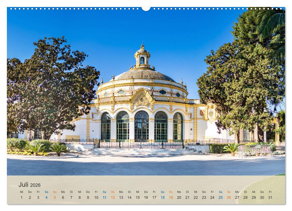 Sevilla - die andalusische Hauptstadt (CALVENDO Premium Wandkalender 2026)