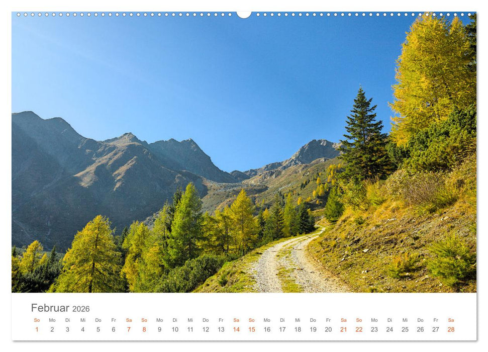 Goldener Herbst in Südtirol (CALVENDO Wandkalender 2026)