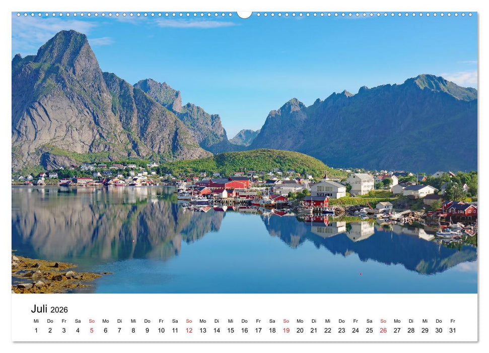 Nordische Momente (CALVENDO Premium Wandkalender 2026)