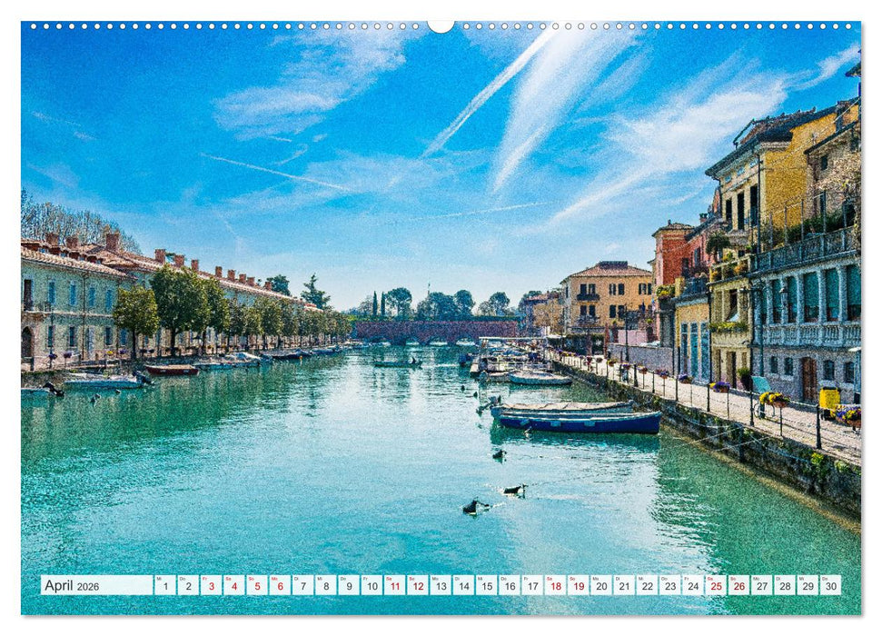 Traumziel am Gardasee. Peschiera del Garda (CALVENDO Wandkalender 2026)